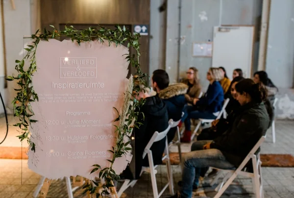 Workshop over het voorbereiding van je bruiloft tijdens de trouwbeurs
