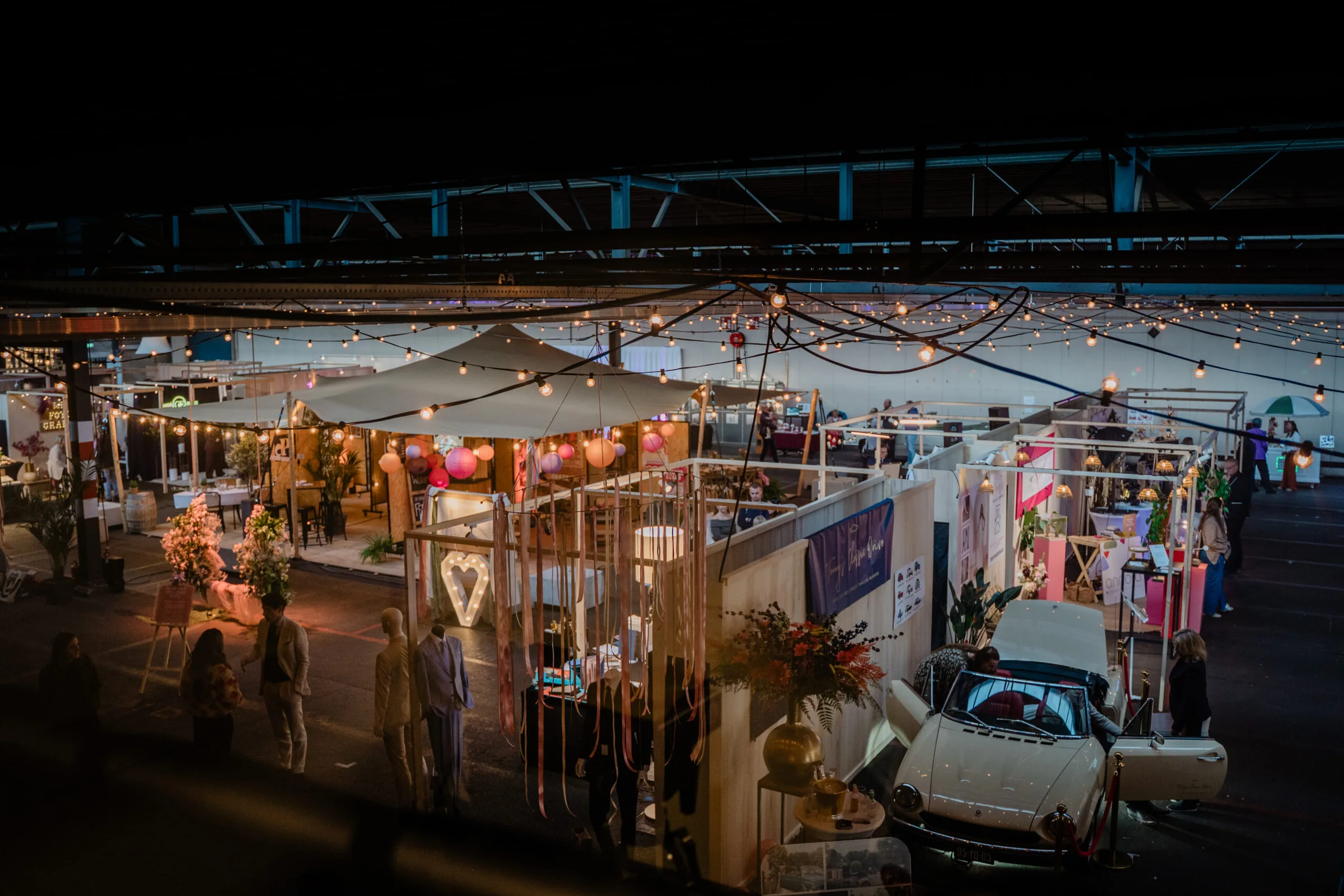 ruime stands trouwbeurs